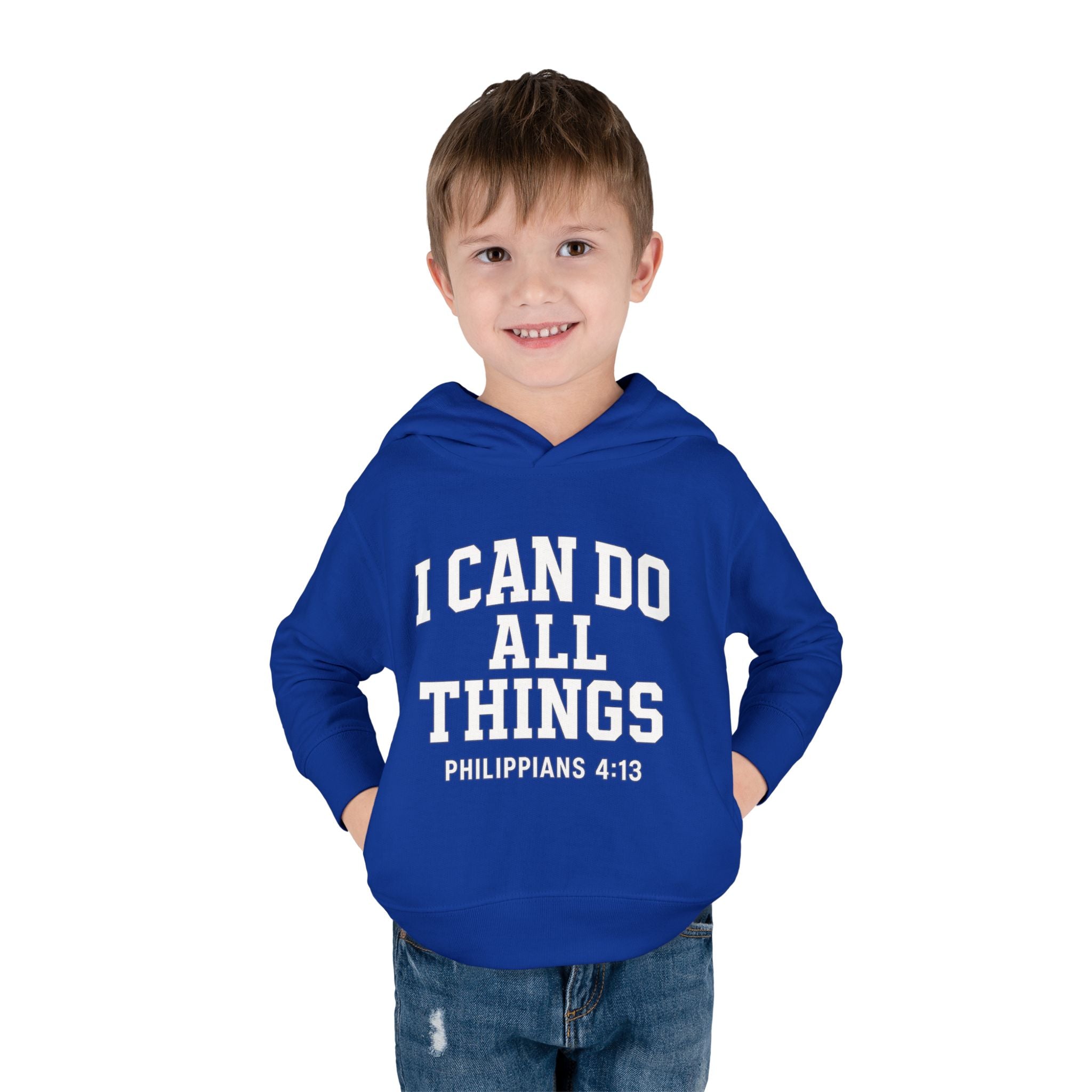 "I Can Do All Things" Toddler Hoodie