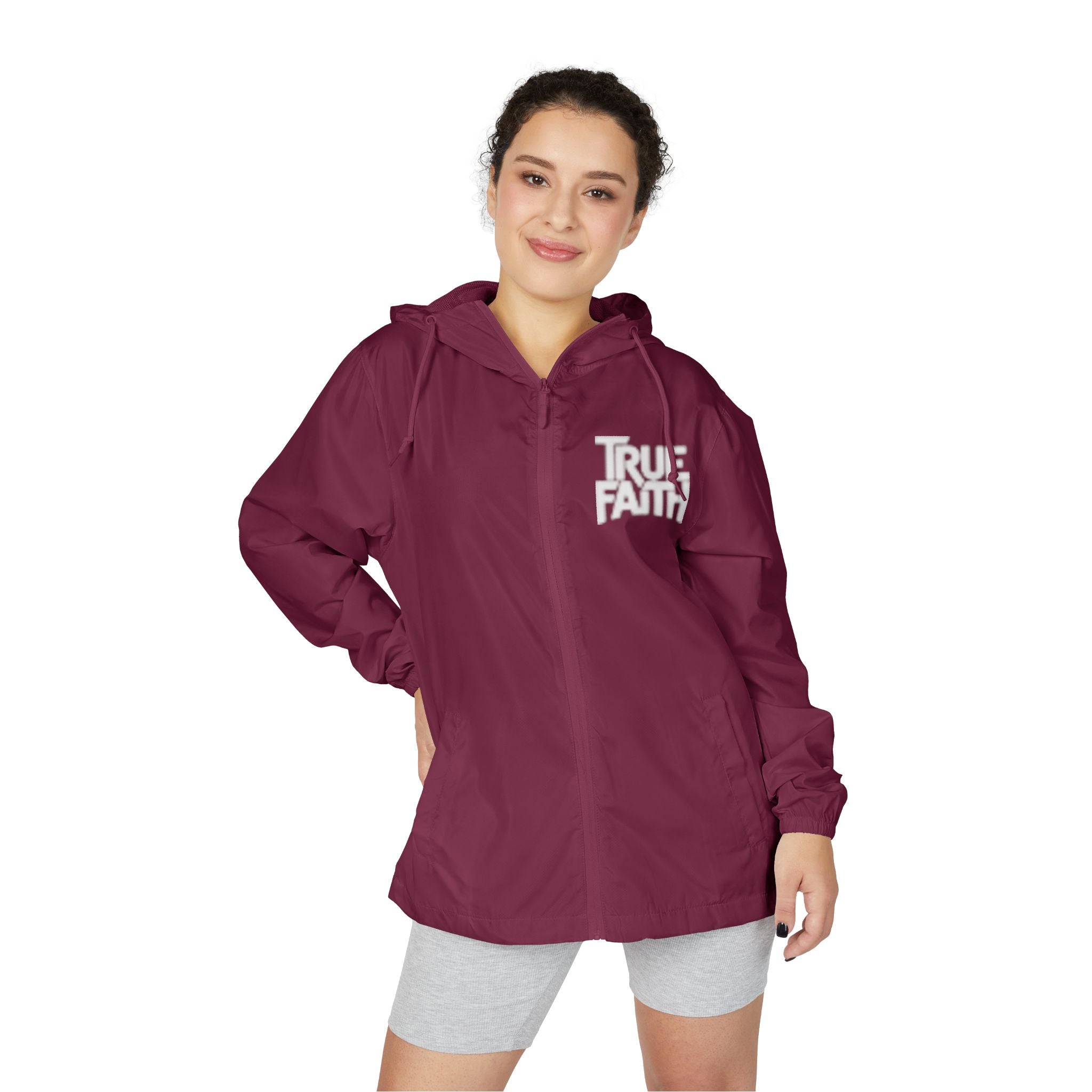 Unisex Full-Zip Windbreaker Jacket