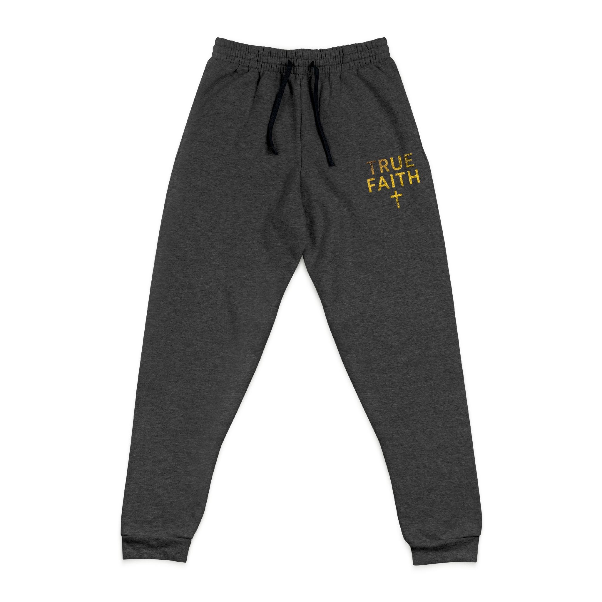 "True Faith Logo" Embroidered Joggers