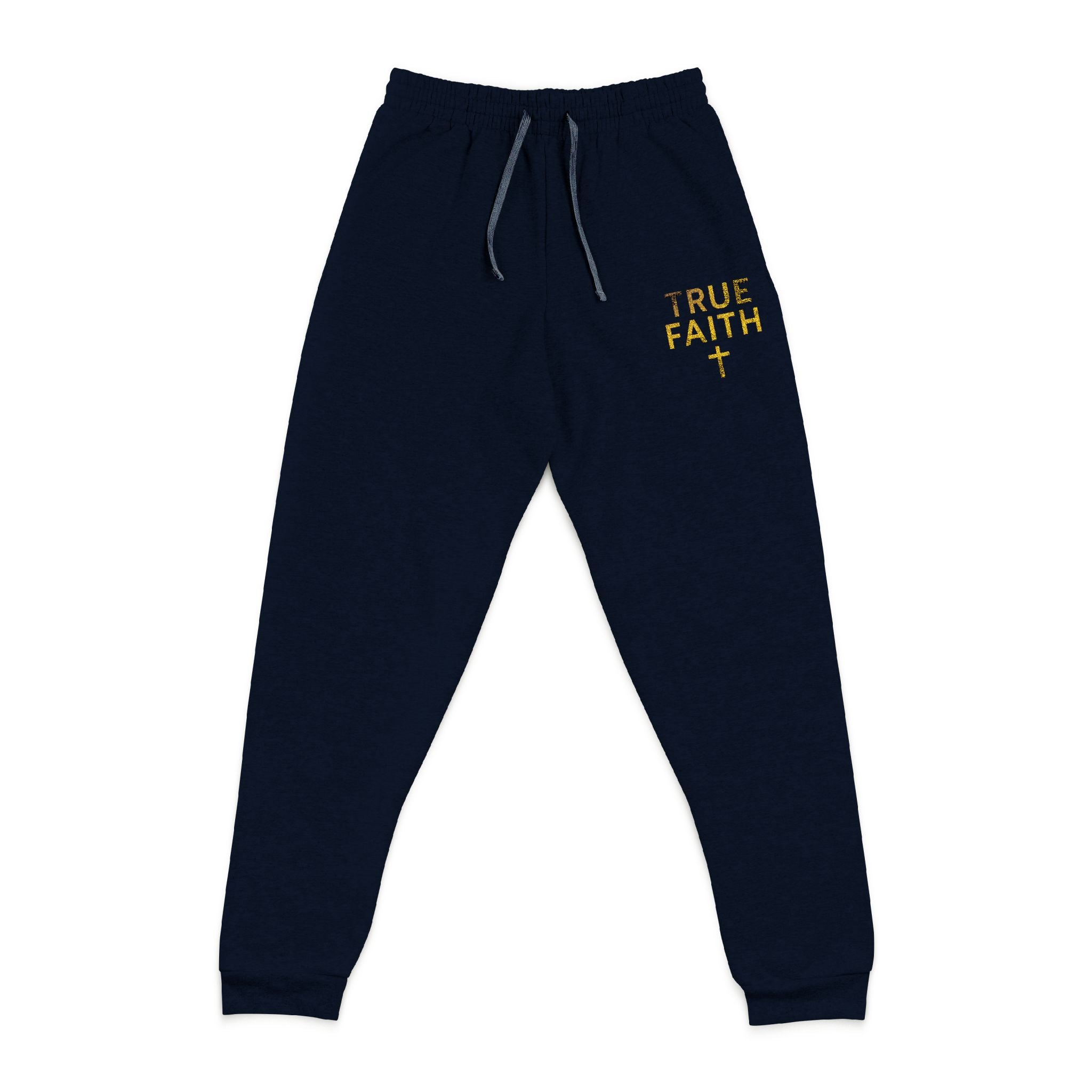 "True Faith Logo" Embroidered Joggers