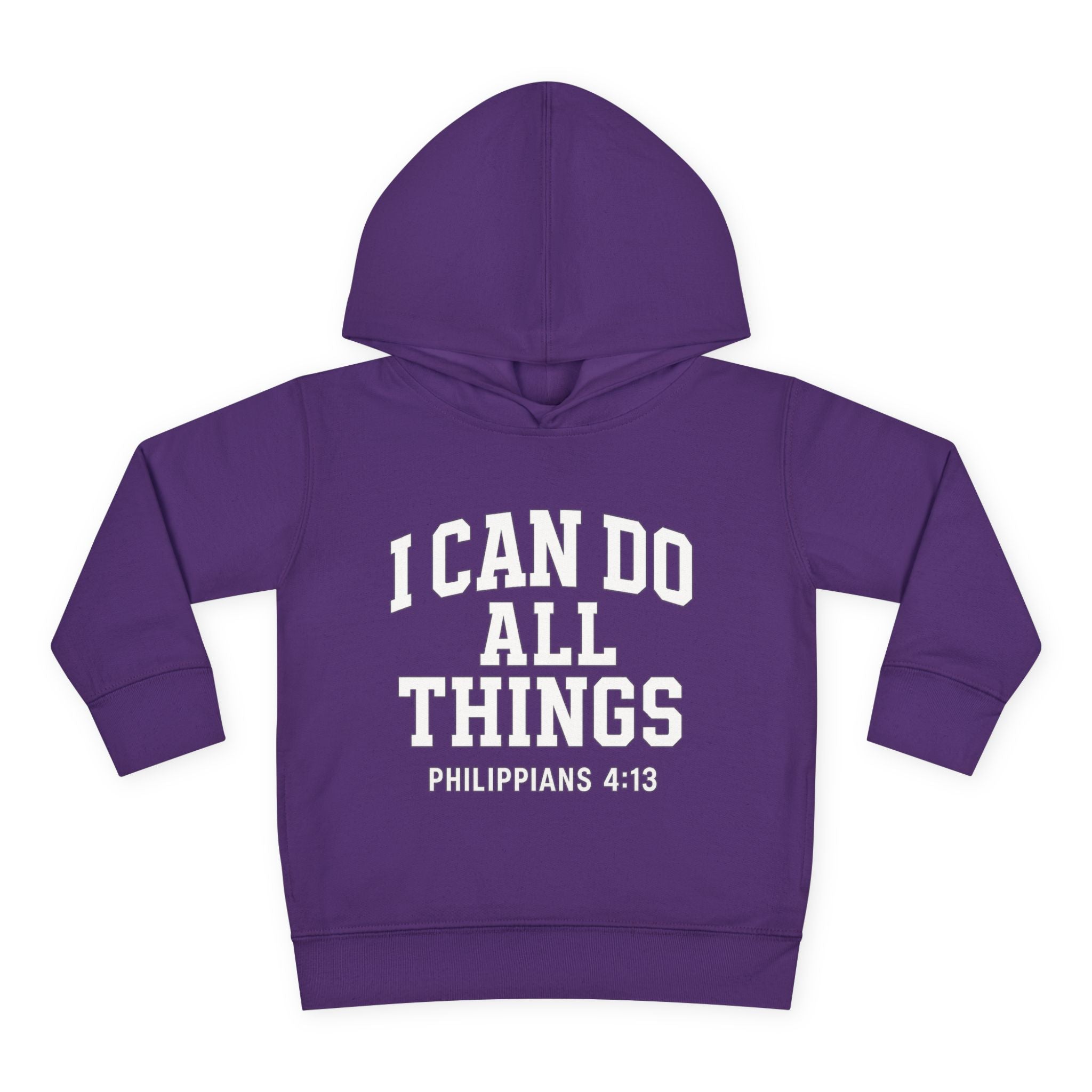 "I Can Do All Things" Toddler Hoodie