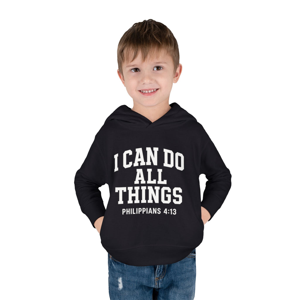"I Can Do All Things" Toddler Hoodie