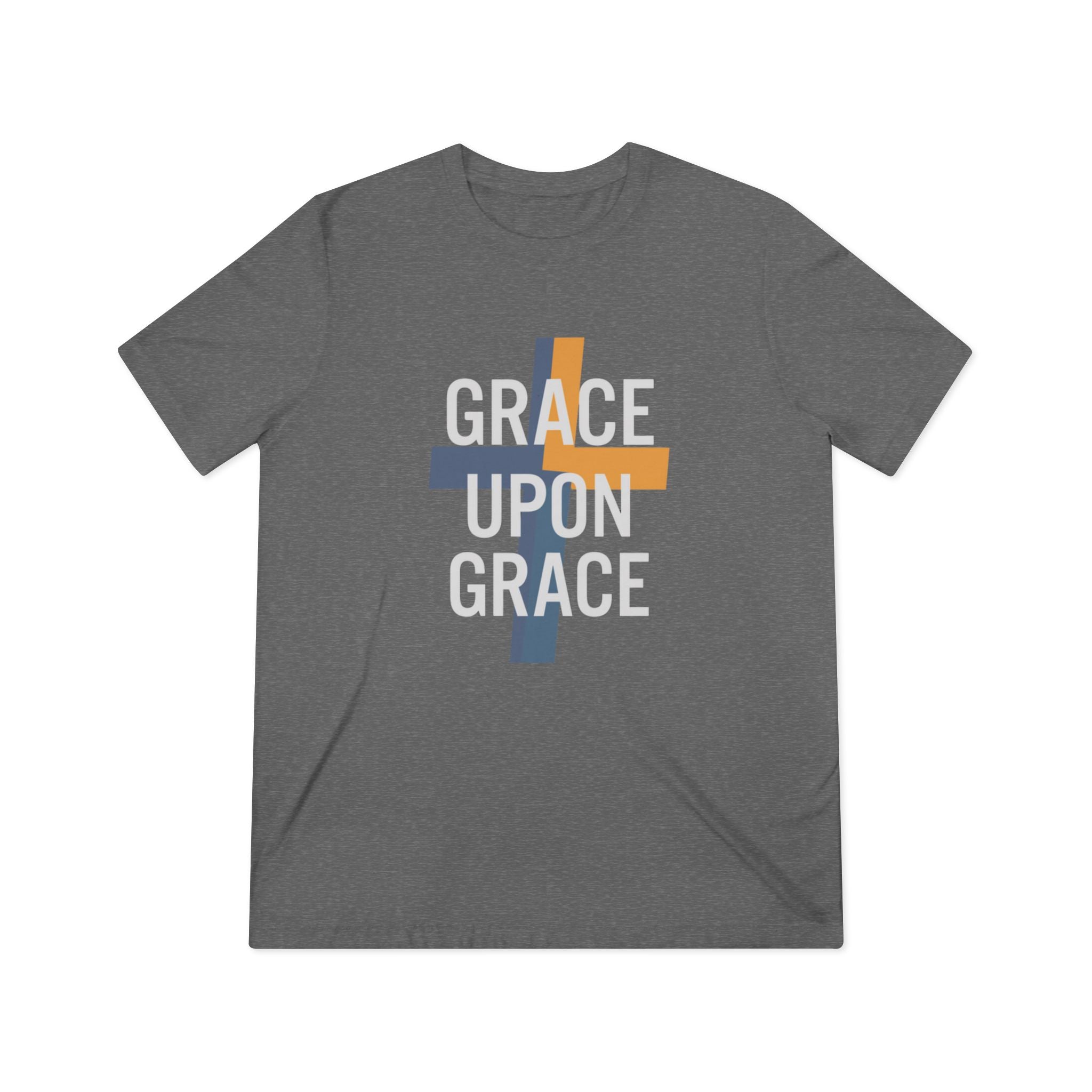 Grace Upon Grace Tee — Christian Cross Faith T-Shirt