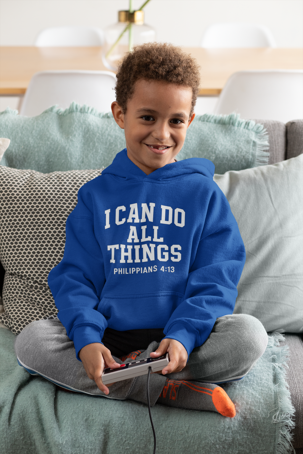 "I Can Do All Things" Toddler Hoodie