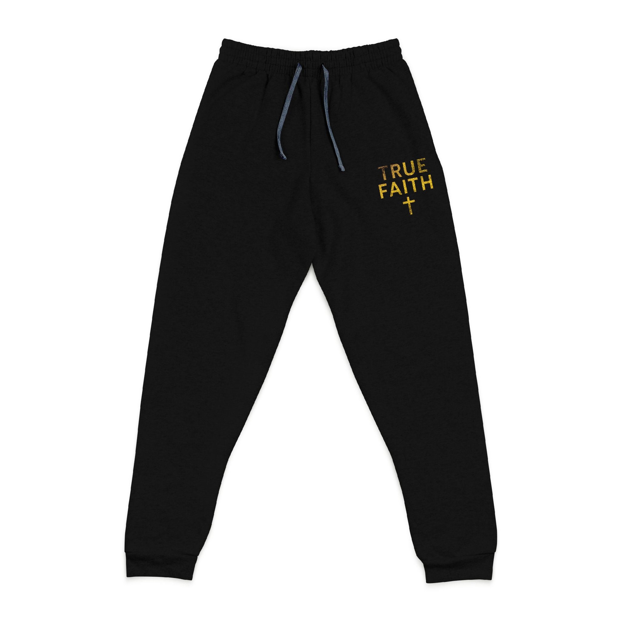"True Faith Logo" Embroidered Joggers