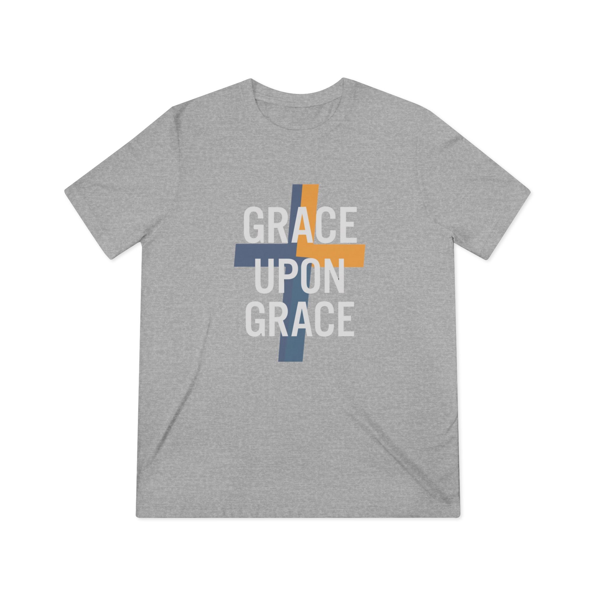 Grace Upon Grace Tee — Christian Cross Faith T-Shirt