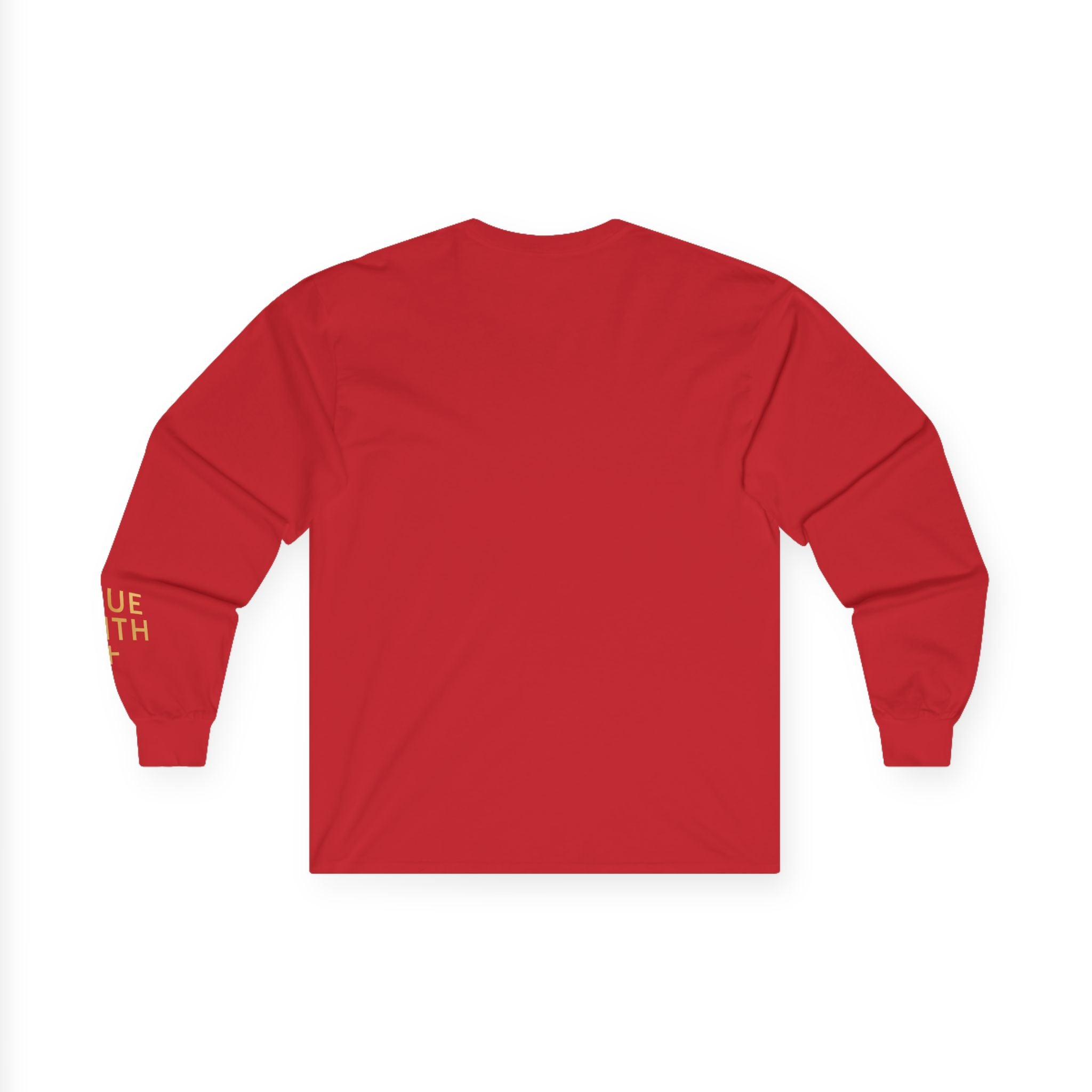 Compass Rose Long Sleeve Tee — "Way, Truth, Life" Inspirational Graphic