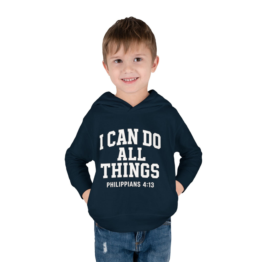 "I Can Do All Things" Toddler Hoodie