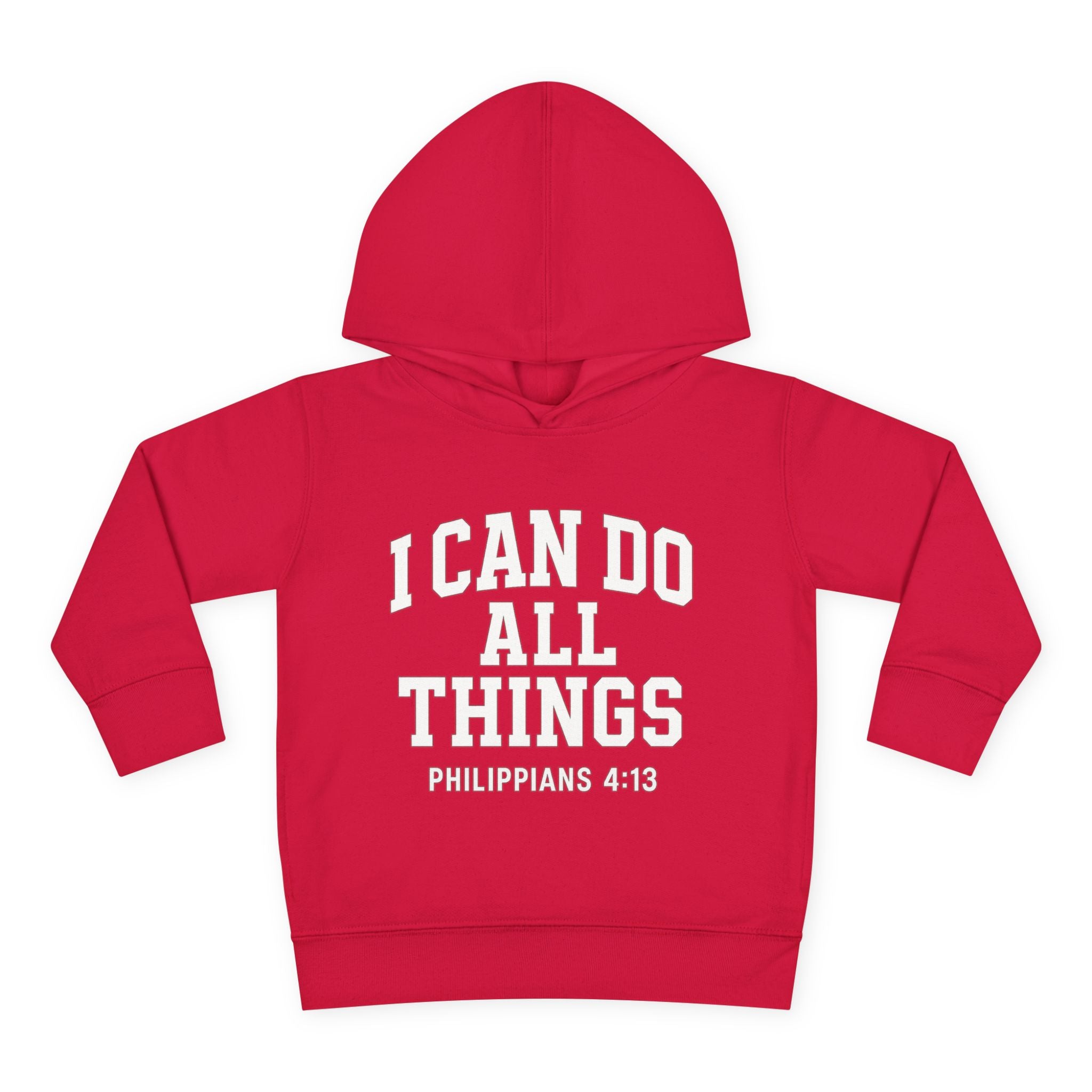 "I Can Do All Things" Toddler Hoodie