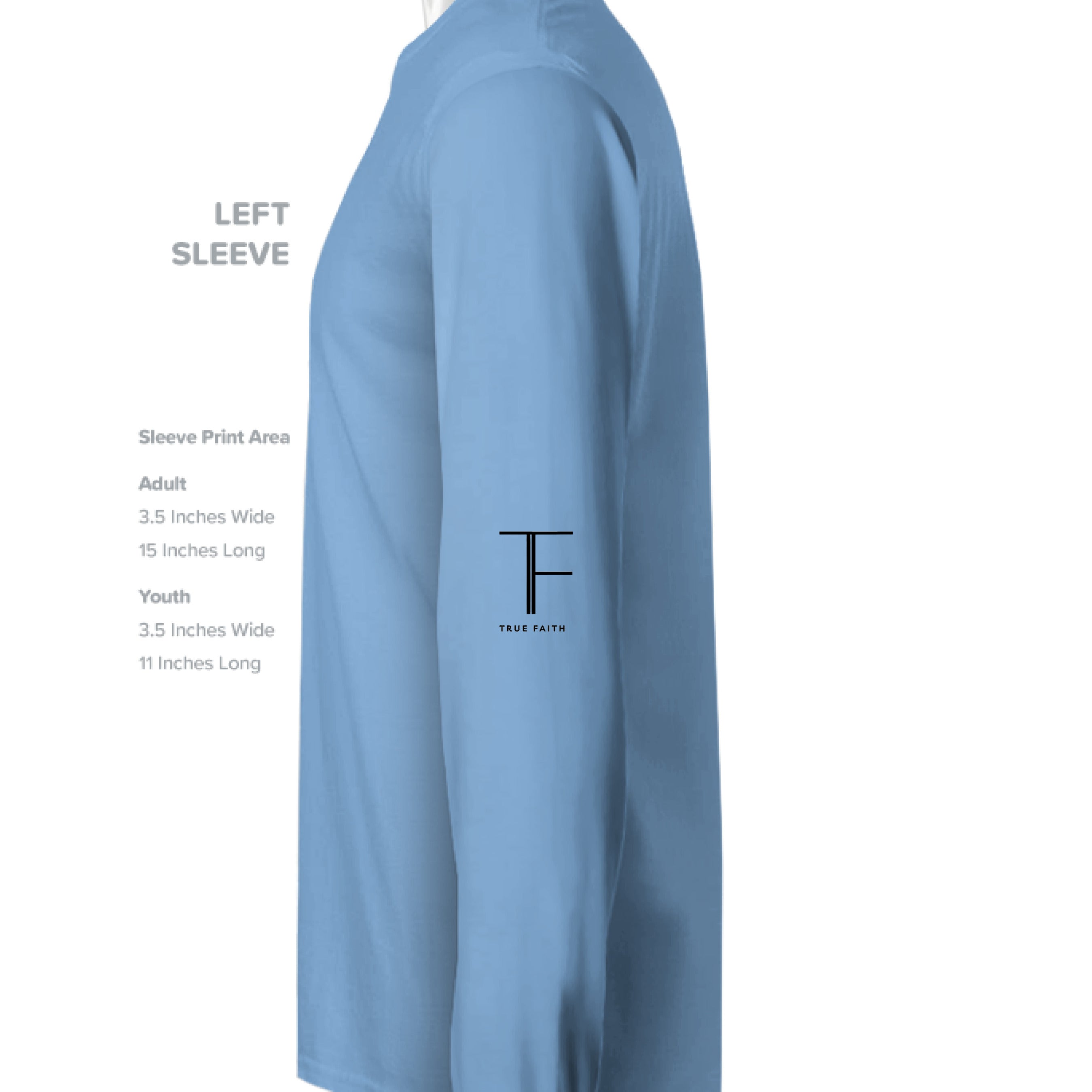 CAROLINA BLUE - SLEEVE_LEFT