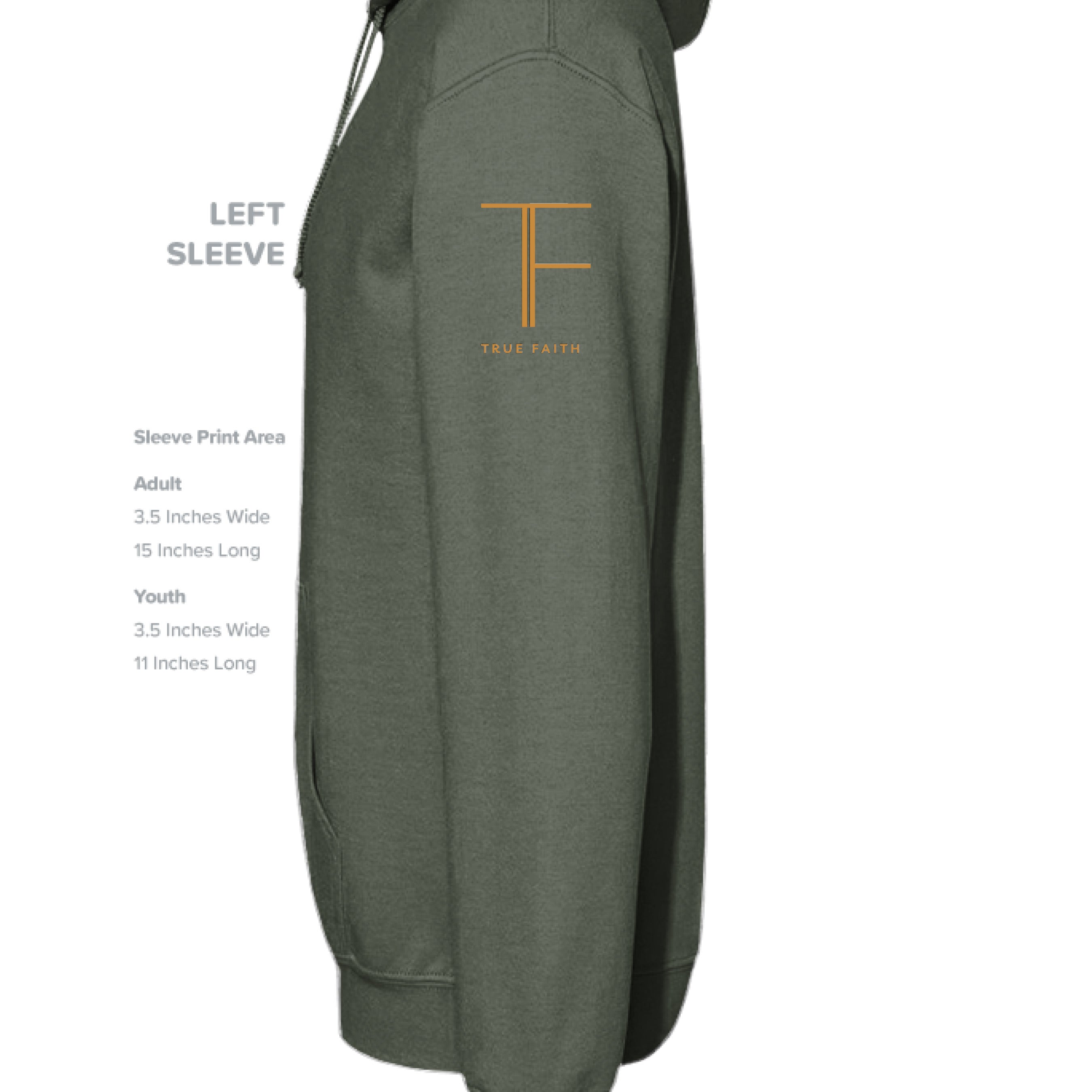 MILITARY GREEN - SLEEVE_LEFT